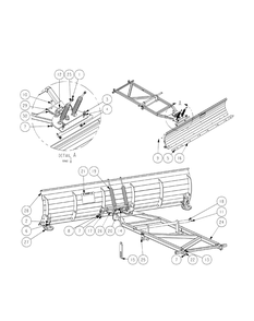 General Assembly Diagram and Parts List for 59A30020 150 Cub Cadet Lawn Tractor